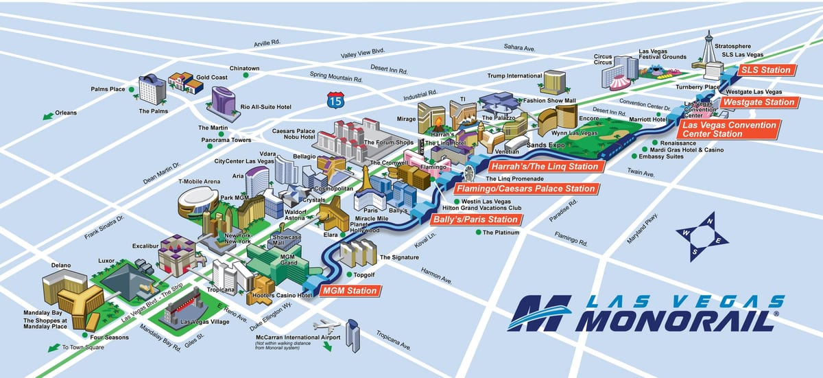 LV monorail mapě