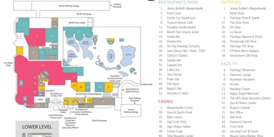 Mapa Flamingo Las Vegas