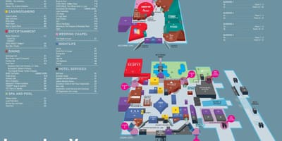 Mapa Luxor Las Vegas